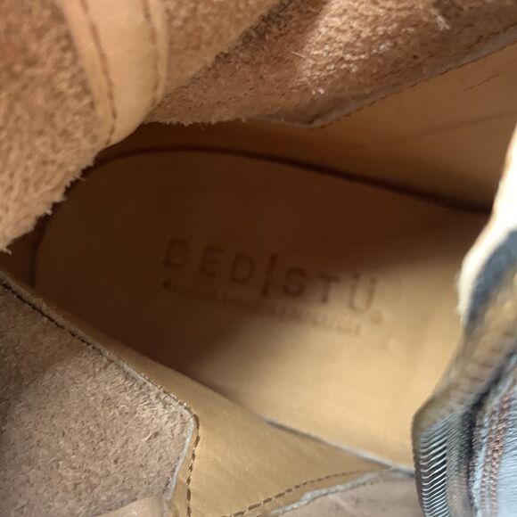 Bed Stu Manchester tall dark brown distressed leather riding boots - Picture 11 of 14